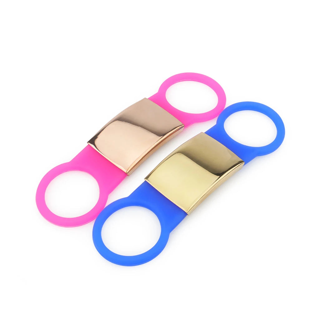 Custom Silicone Name and Phone Tag for Pet Collars