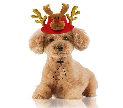 Christmas Pet Hat for Dogs and Cats